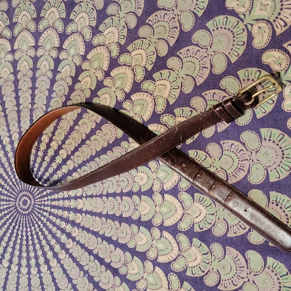 Brown Coach Belt - Picture 3 of 6